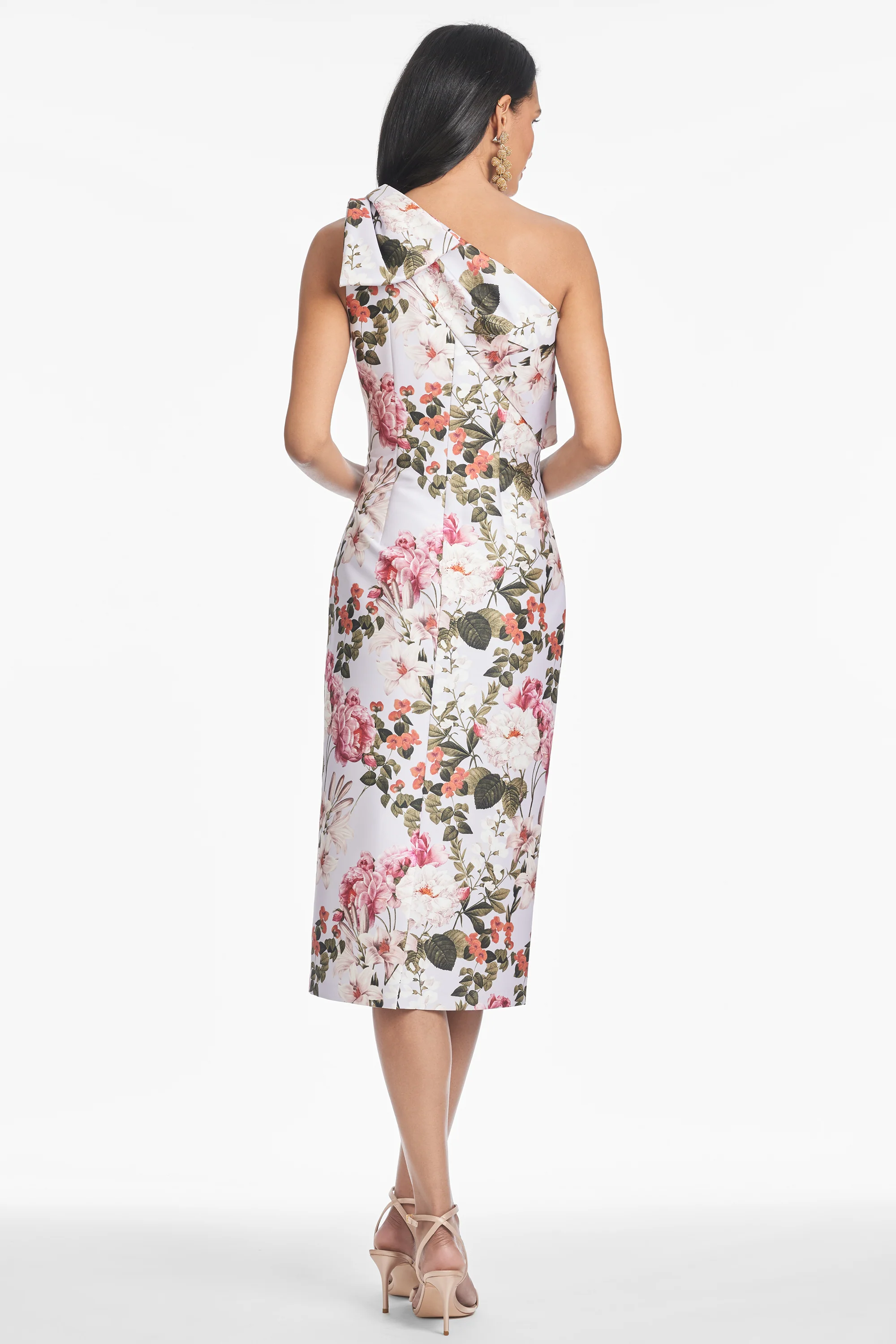 SHARLA DRESS - PERWINKLE AND PETALS - FINAL SALE - Image 3