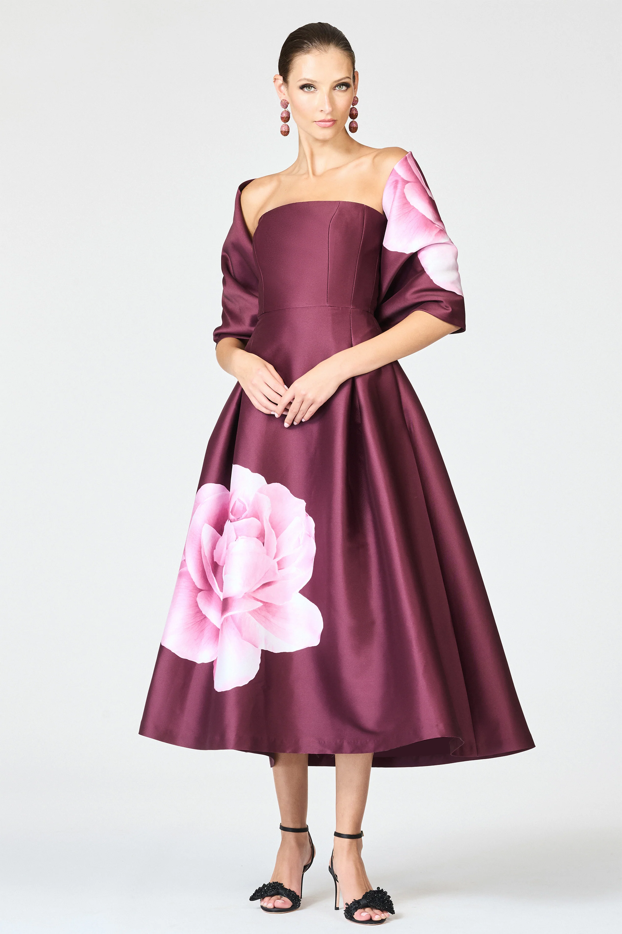 SHAY DRESS - BORDEAUX ESPERANCE - Image 3