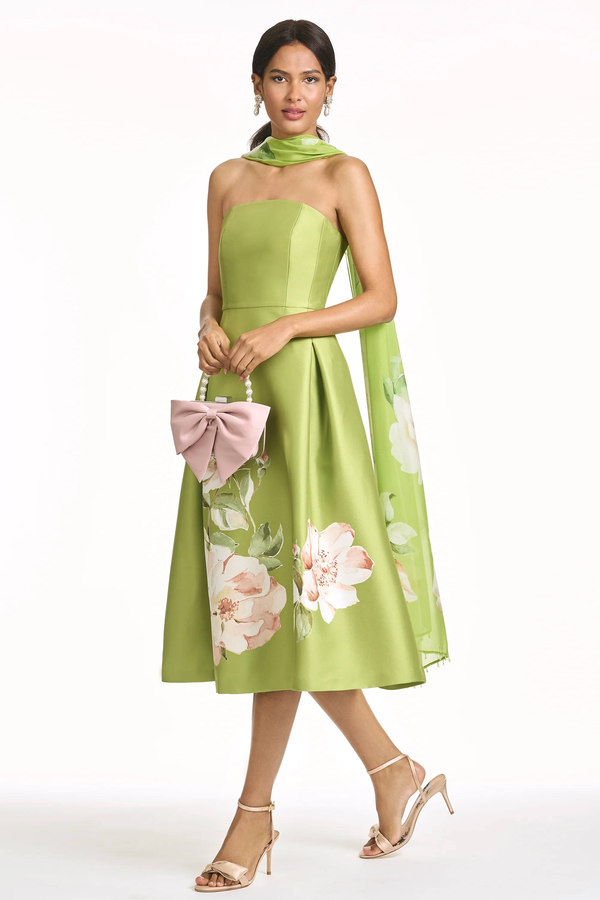 SHAY DRESS - PERIDOT CORSAGE - Image 2