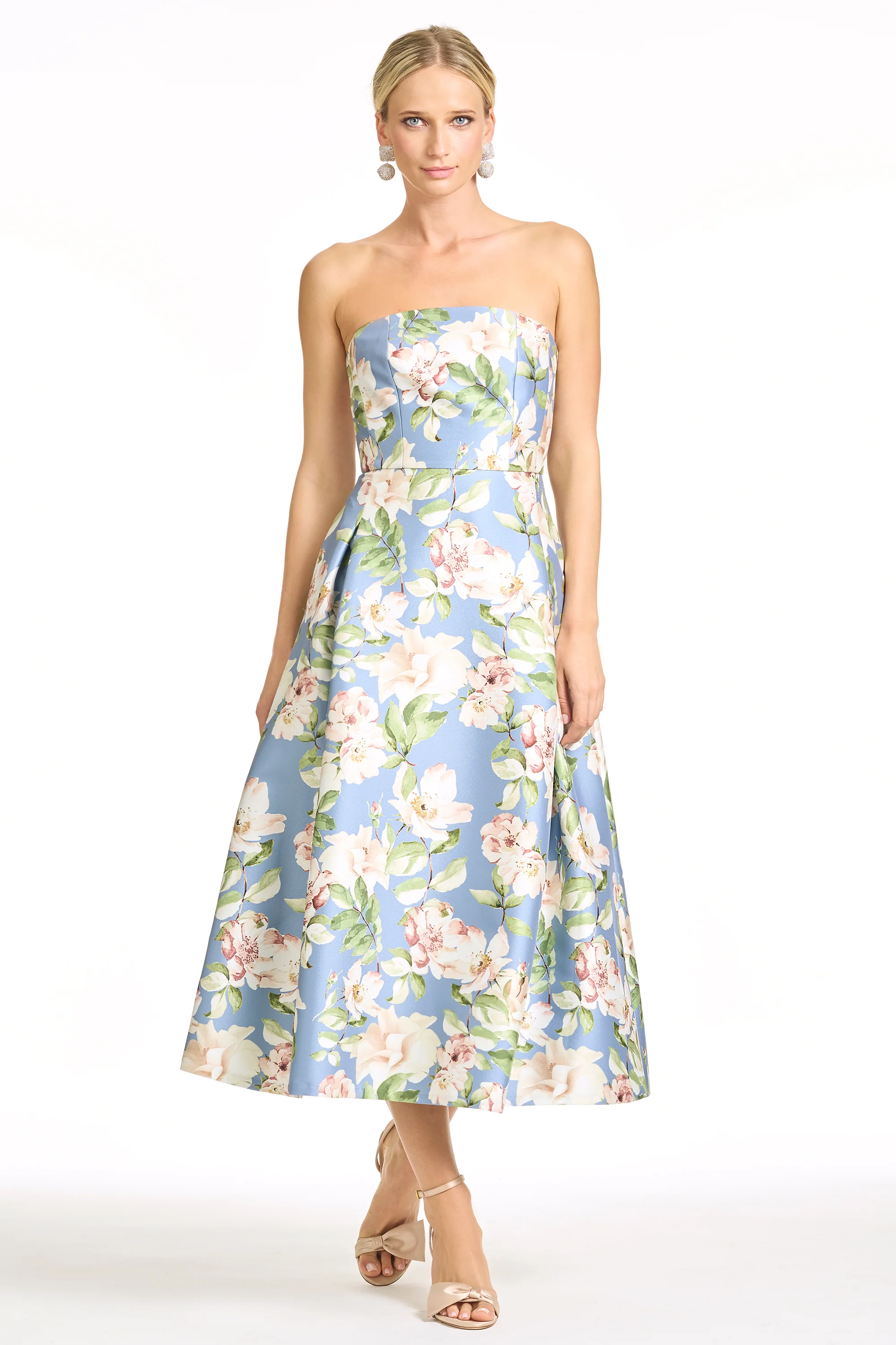 SHAY DRESS - TWILIGHT CAMELLIA