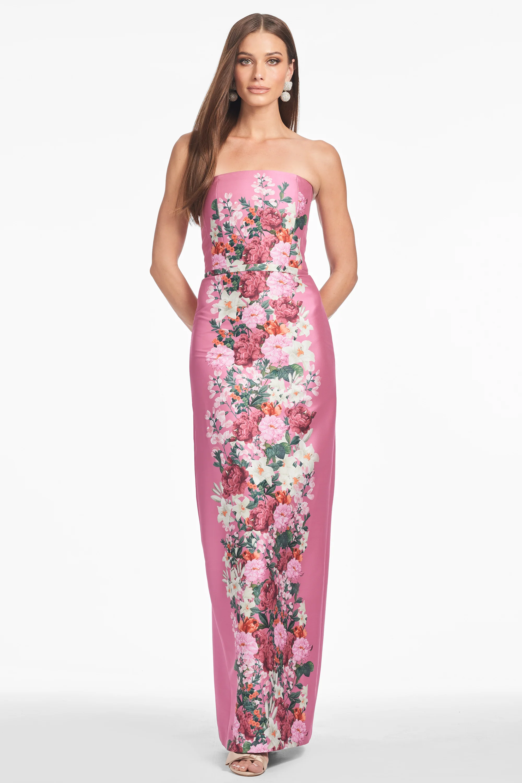 SOPHIA GOWN - BEYOND BLUSH RACEME - FINAL SALE