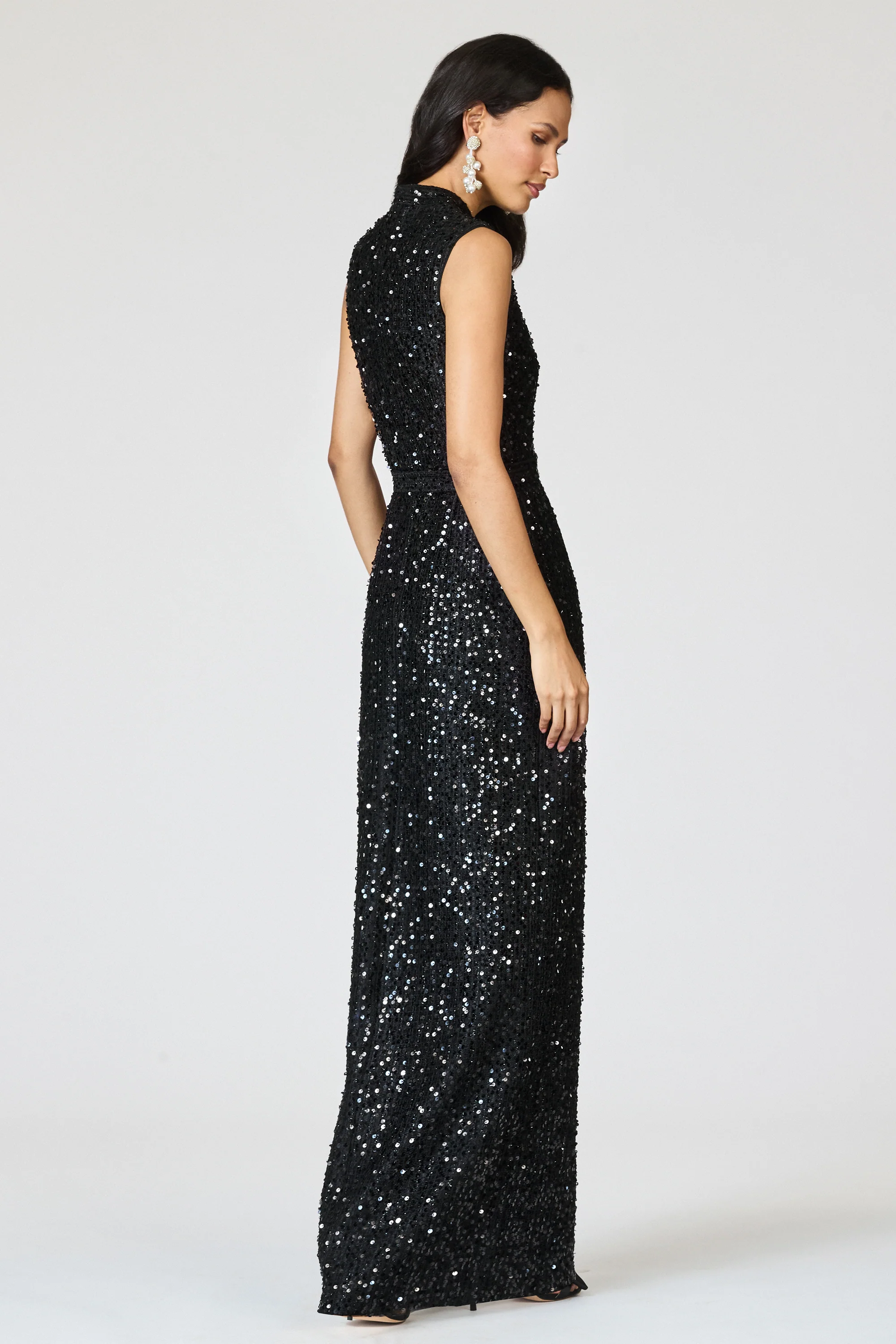 SYLVAIN GOWN - BLACK - FINAL SALE - Image 5