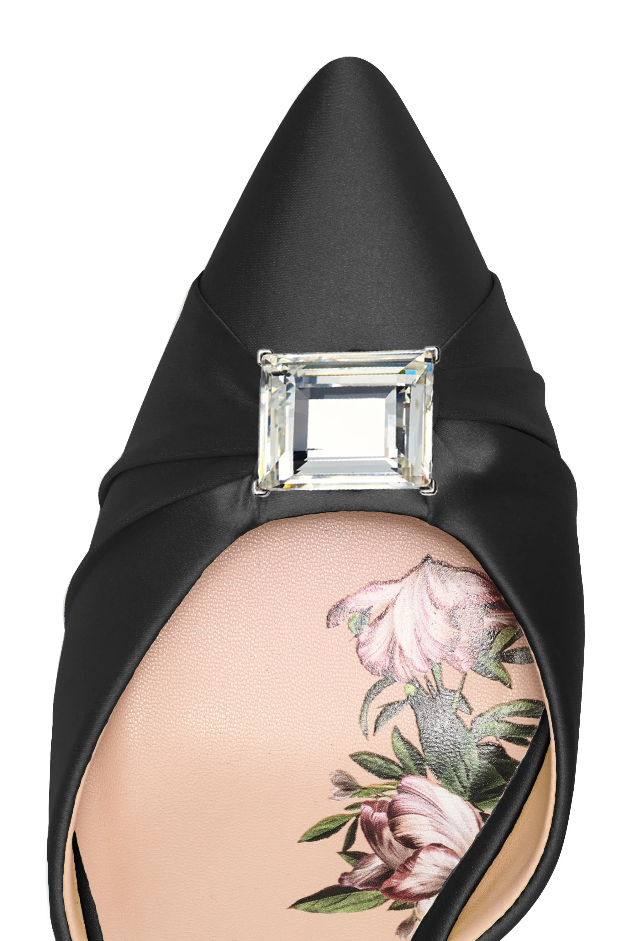 YORK KITTEN HEEL - BLACK - Image 2