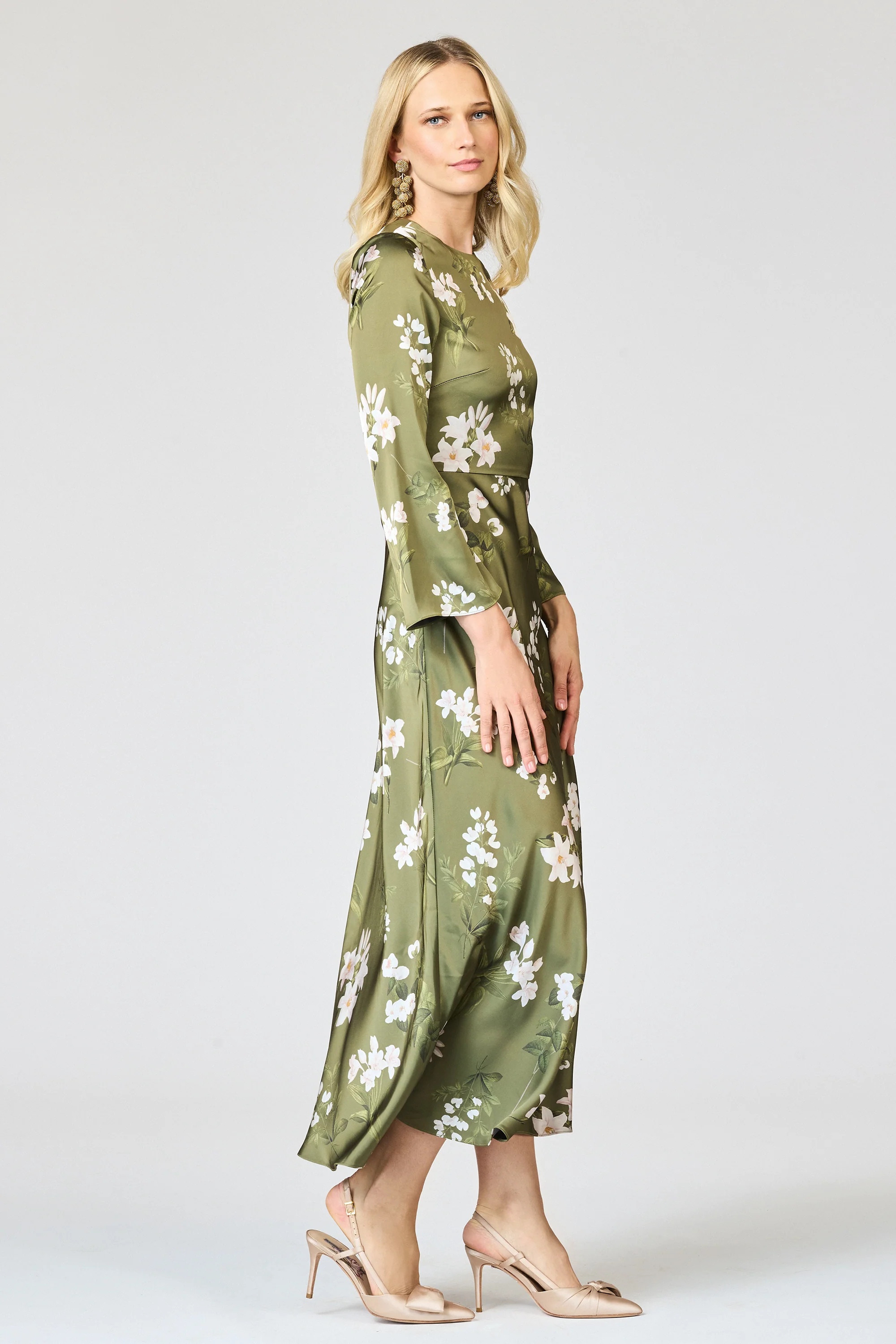 TYRA DRESS - MOSS FORMOSA - Image 3