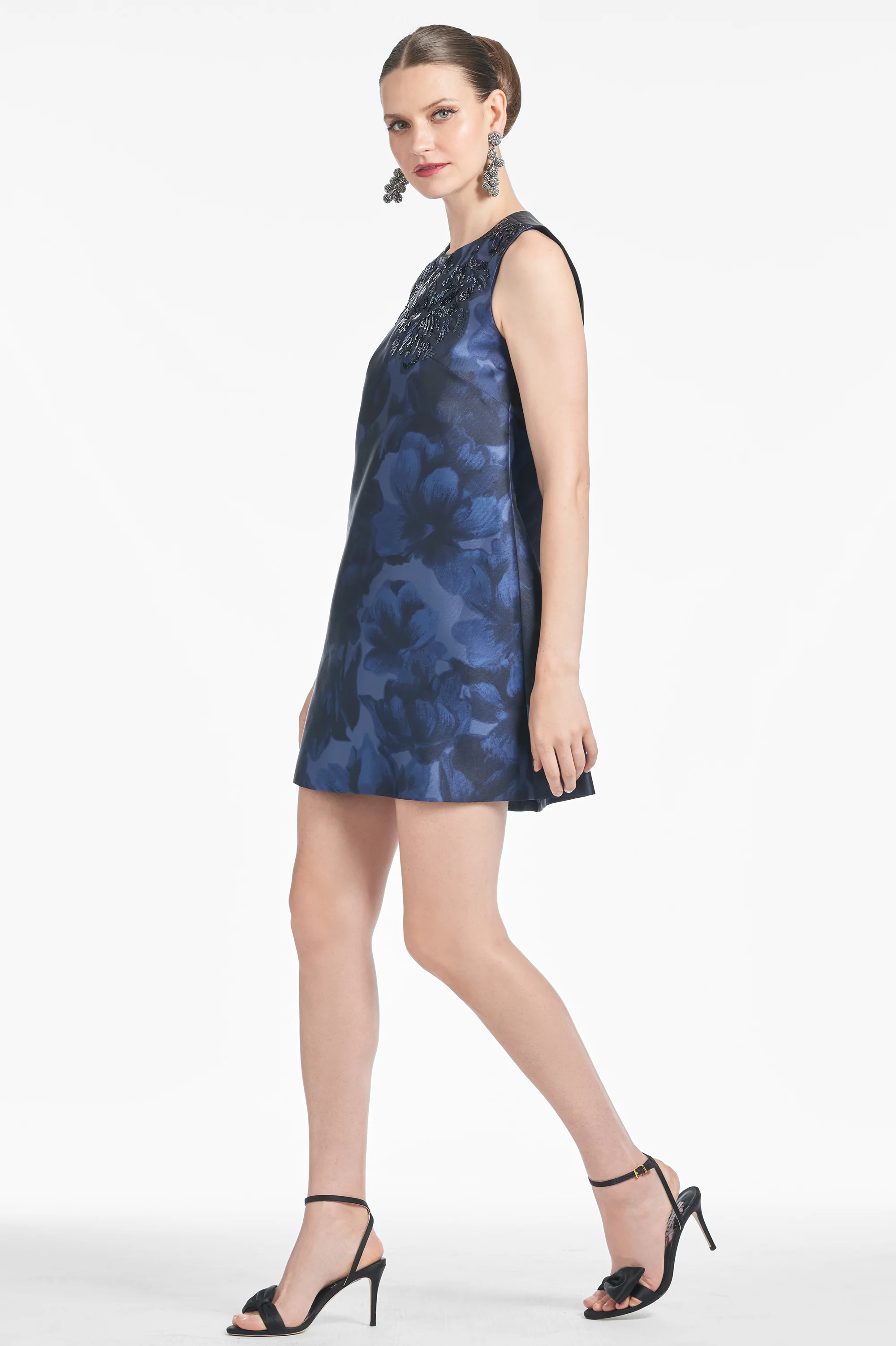 UMA DRESS - DEEP OCEAN BOUQUET - FINAL SALE - Image 4