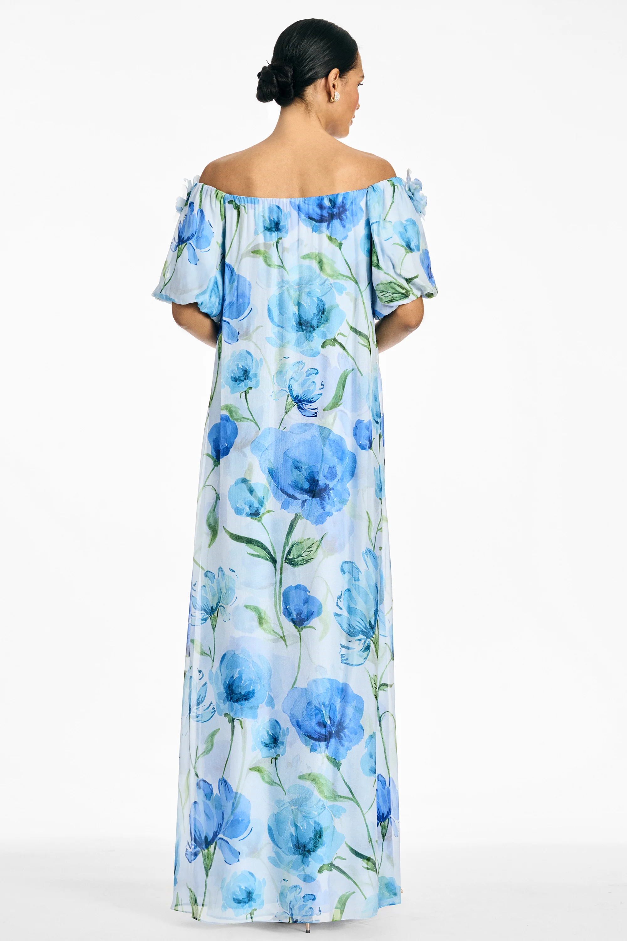 VALENTINA GOWN - GRANDE SAPPHIRE POPPIES - Image 7