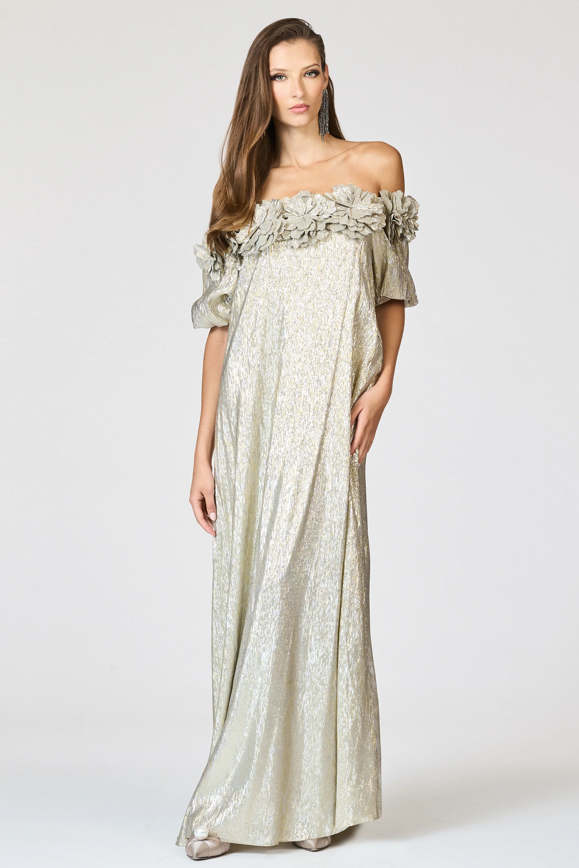 VALENTINA GOWN - METALLIC - Image 3