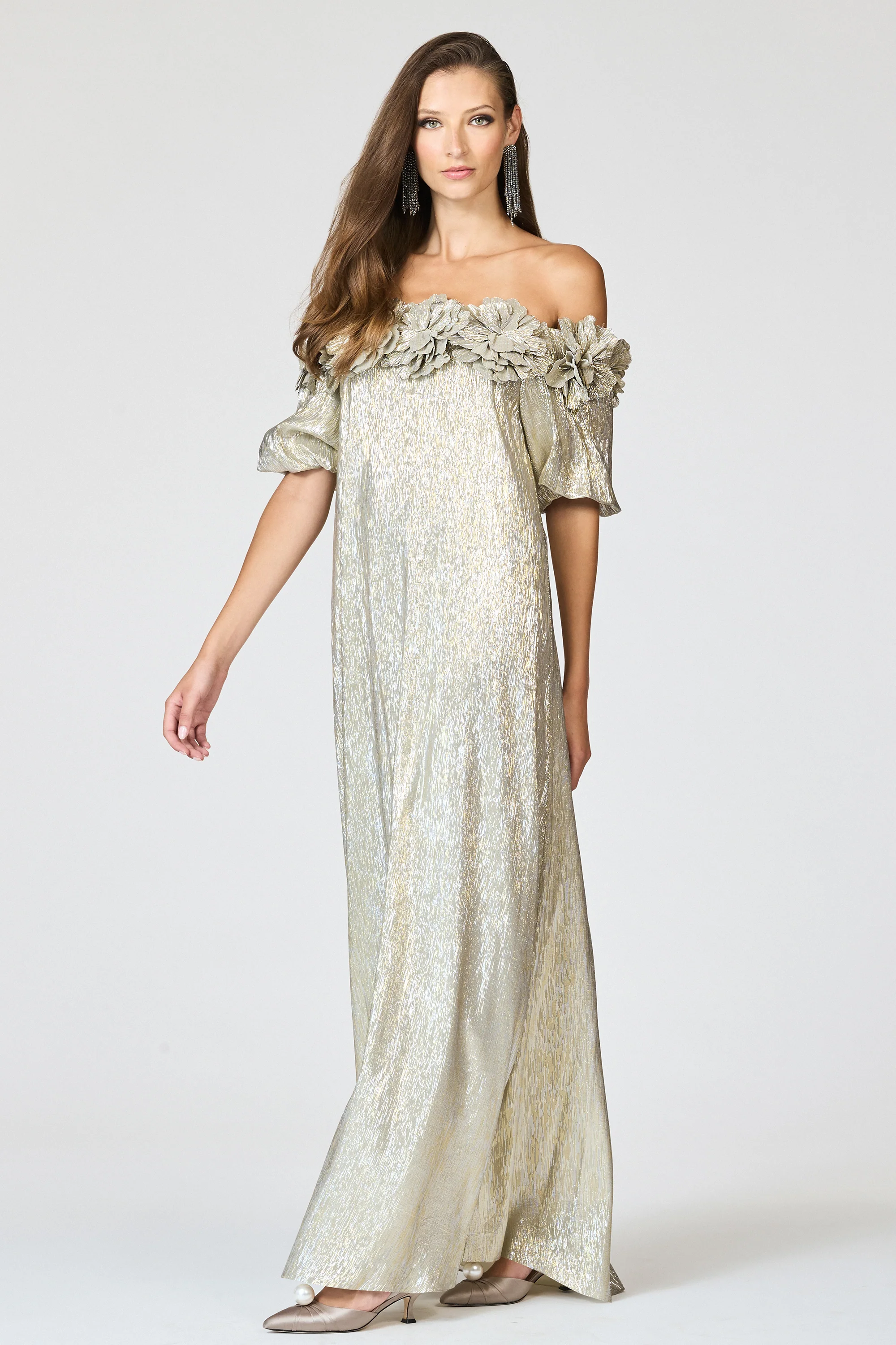 VALENTINA GOWN - METALLIC - Image 4