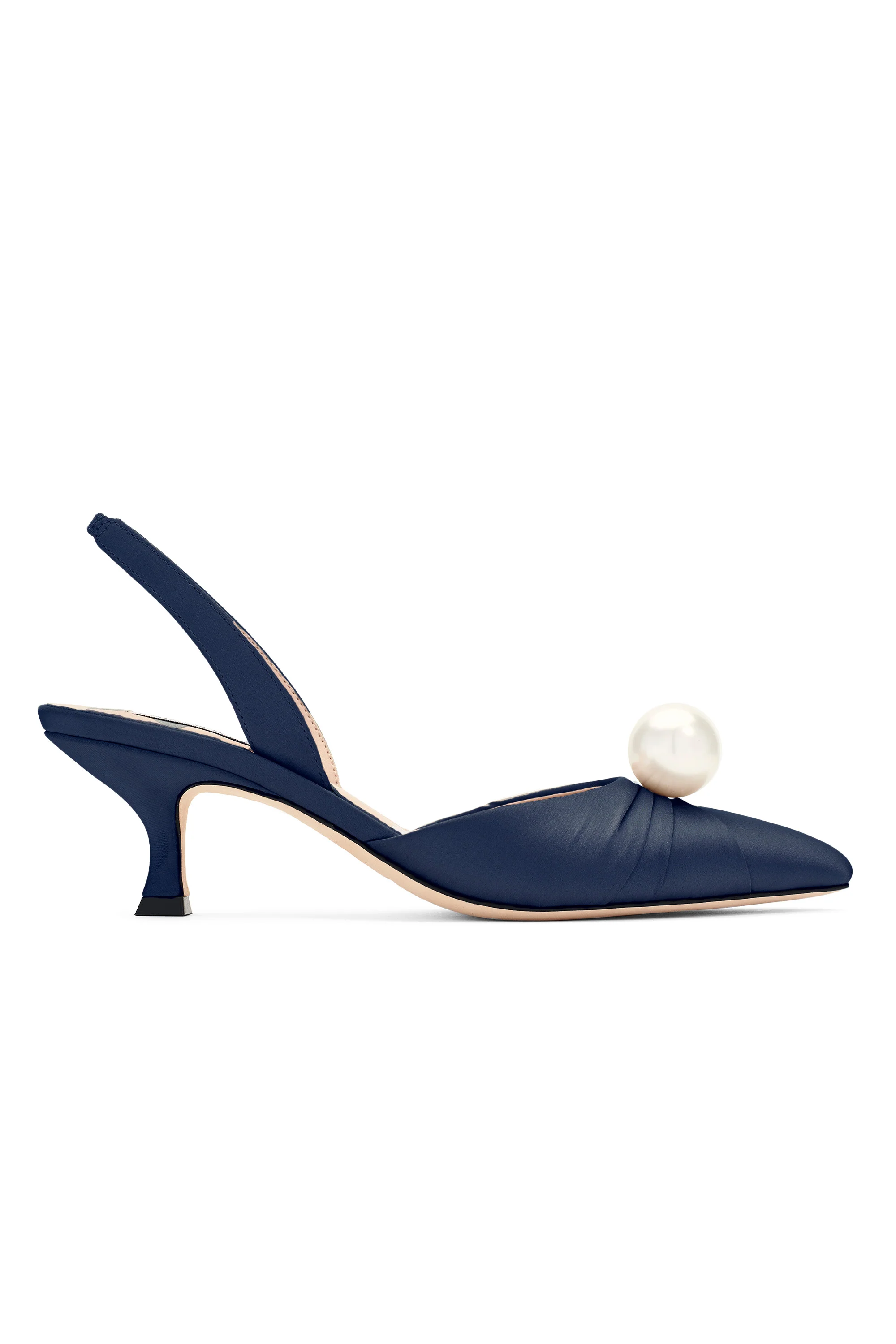 VANDERBILT KITTEN HEEL  - MIDNIGHT - Image 2
