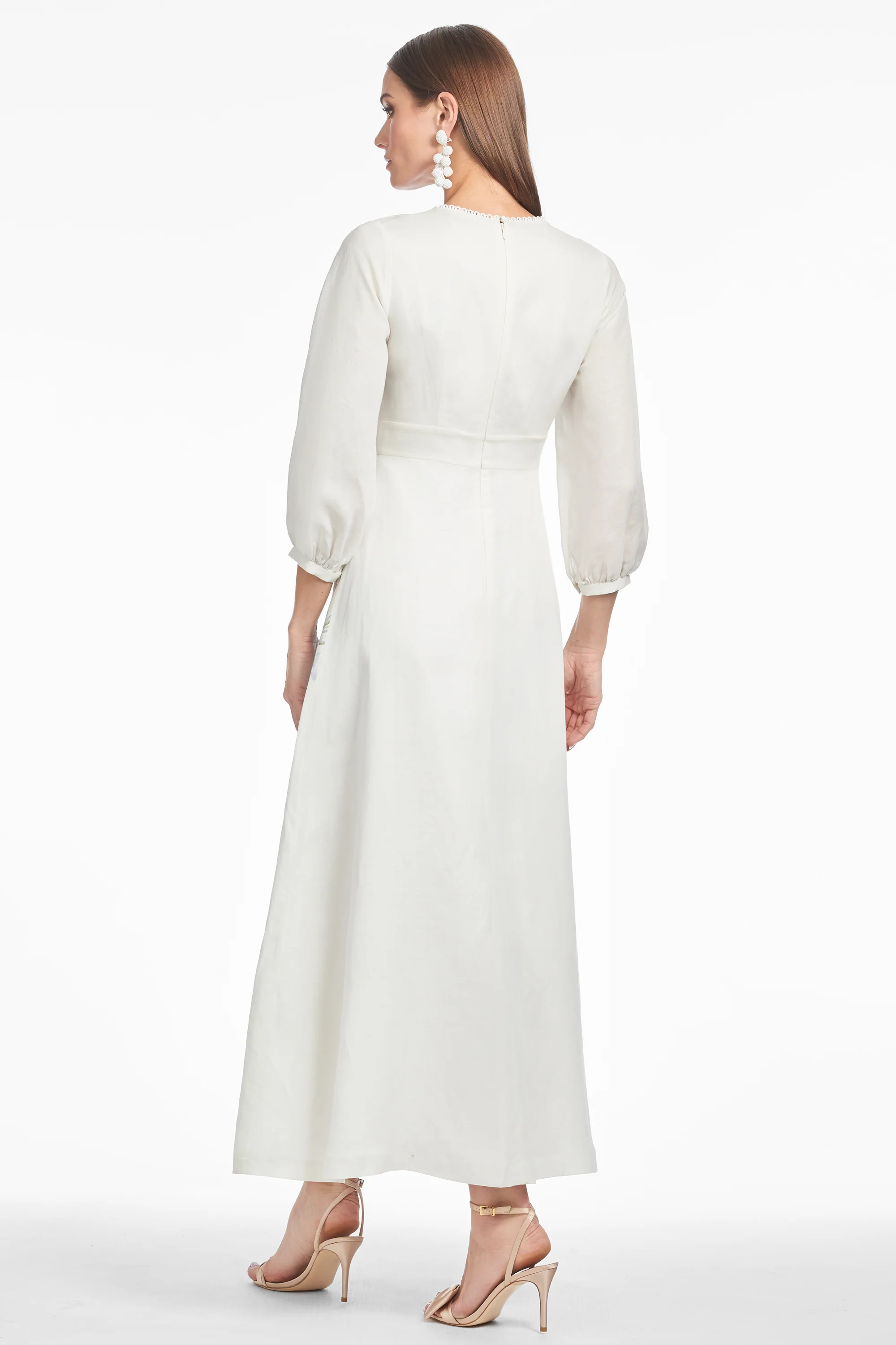 VARENNA DRESS - SKY PEARL RACEME - FINAL SALE - Image 5