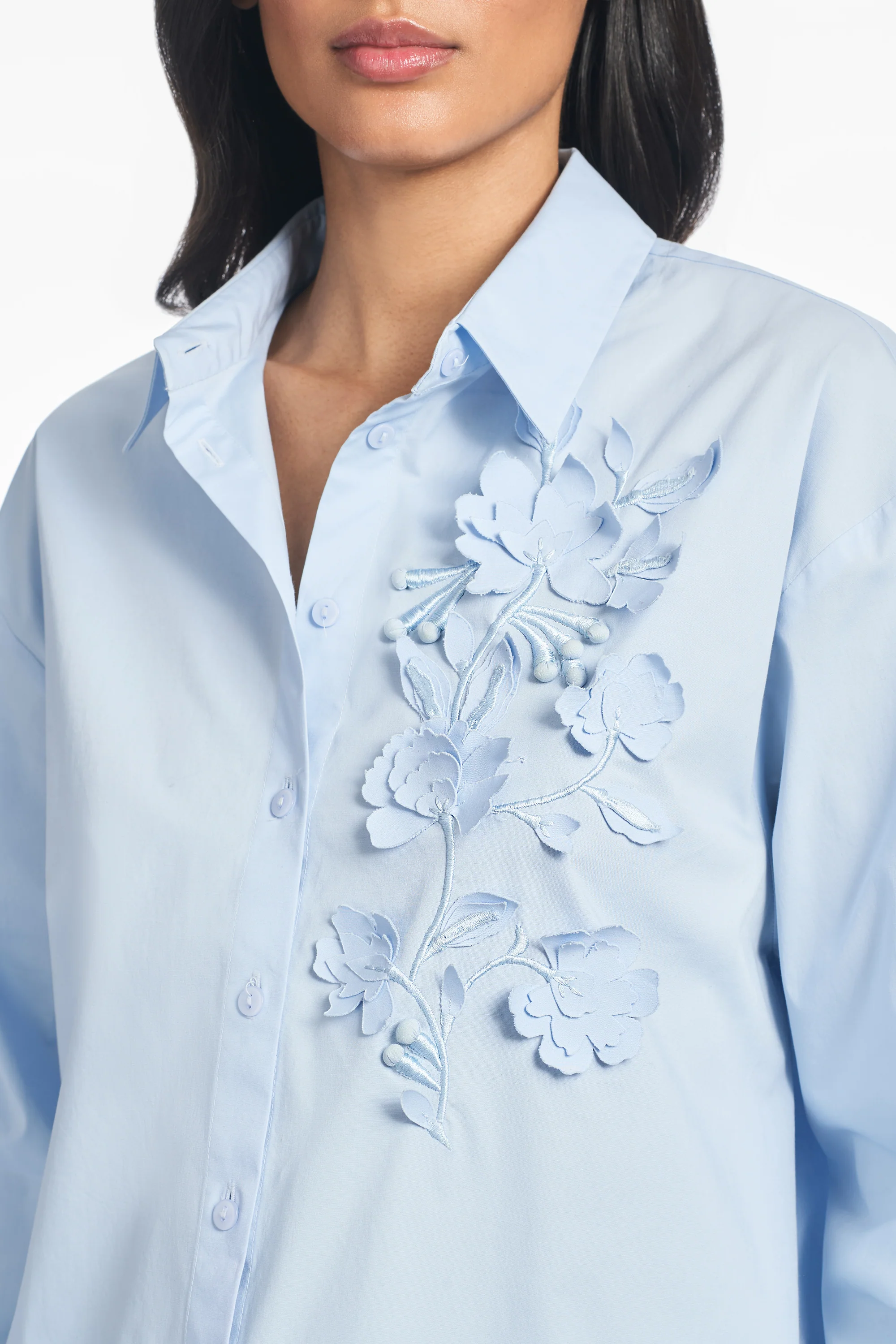 VIOLA TOP - GLACIAL BLUE - FINAL SALE - Image 2
