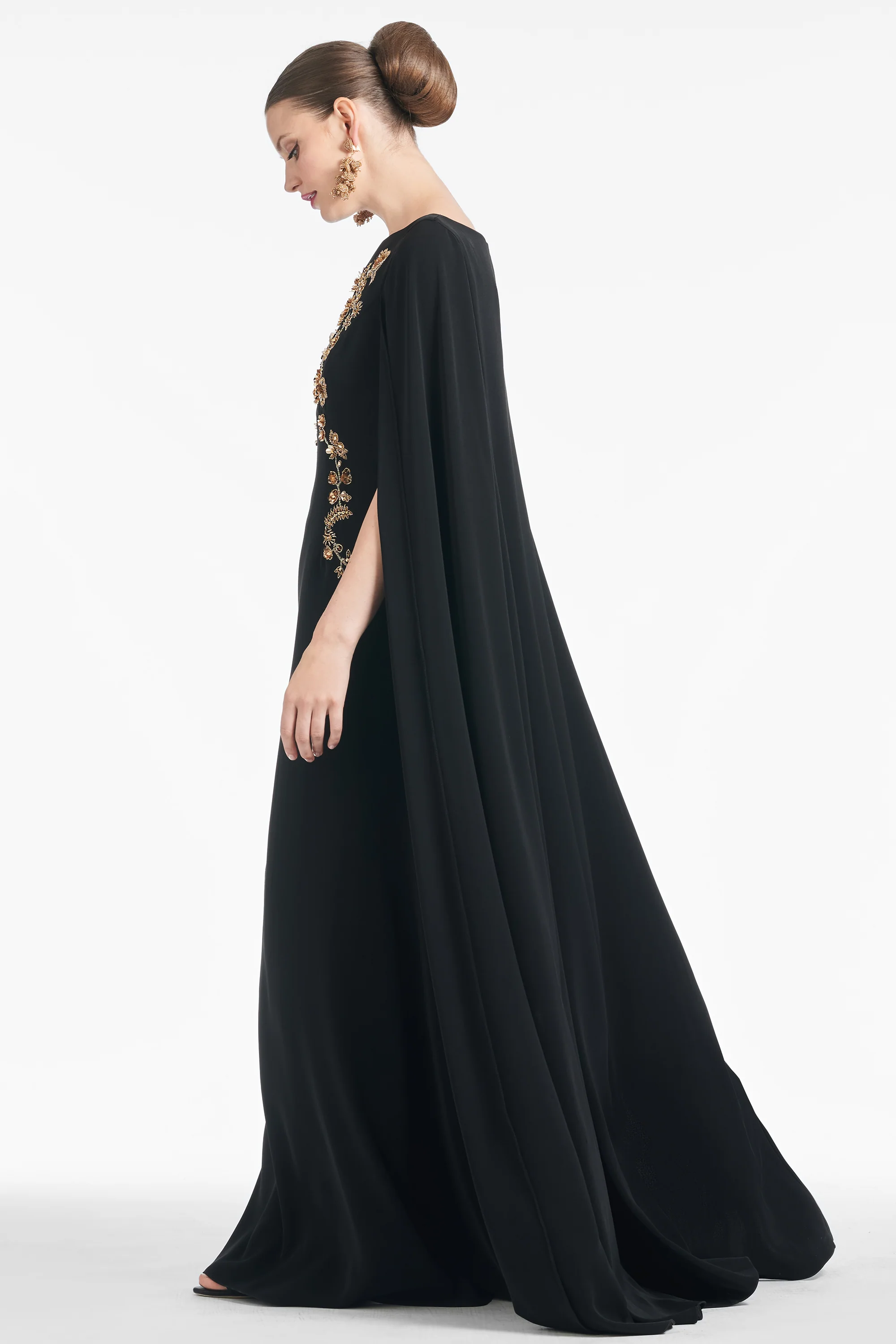 VITTORIA GOWN - BLACK - Image 4