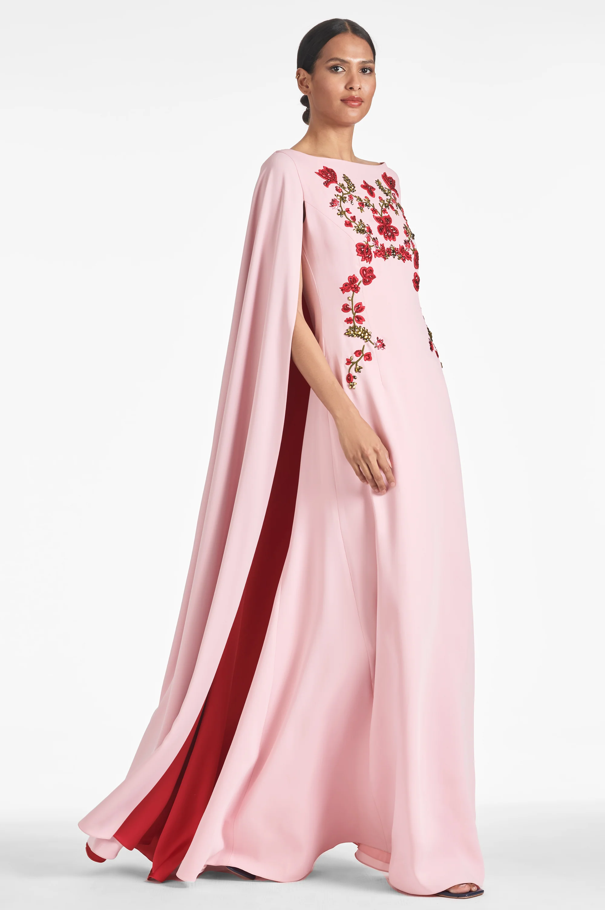VITTORIA GOWN - MORGANITE/RUBY - Image 4